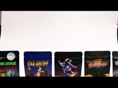 Sacchetto di imballaggio per tabacco per animali domestici Sacchetto a cerniera composito alluminato a prova di umidità