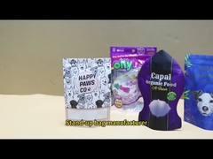 Produttore Imballaggio alimentare in PET Bottom Flat Zipper Plastic Dog Food Packaging Bag