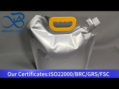 Produttori di sacchetti con beccuccio in lamina di alluminio