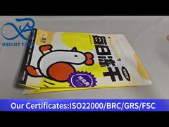 Sacchetti sigillati a otto lati per cibo per animali domestici