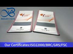 Borsa in piedi con finestra chiara