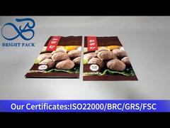 Busta con chiusura a zip per polpette di manzo