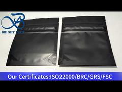 borse a prova di bambino nere opache