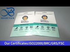 sacchetto di plastica con chiusura lampo per alimenti per animali domestici
