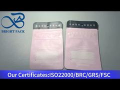 sacchetto di plastica con chiusura lampo per cannabis