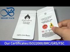 borsa bianca a prova di bambino