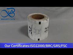 pellicola di carta bianca