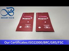 piccola borsa rossa personalizzata resistente ai bambini