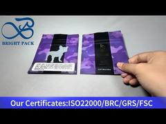 piccola borsa cinese a prova di bambino con finestra trasparente