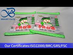 Busta stand up trasparente per noodles