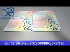 sacchetto rosa con cerniera a fermo per capsule di detersivi per bucato