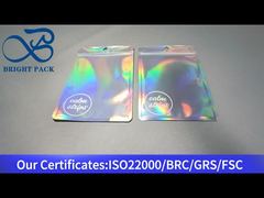 piccolo sacchetto laser di plastica con apertura facile da strappare