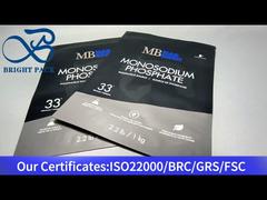 Grande sacchetto in alluminio-plastica nero per fosfato monosodico 1kg