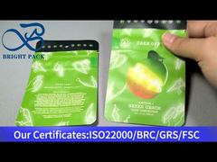 sacchetto mylar verde piccolo a prova di bambino