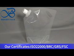 sacchetti trasparenti a bocca liquida all'ingrosso