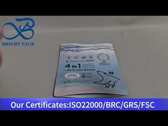 detersivo per bucato in capsule blu, confezione stand-up