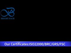 sacchetto blu all'ingrosso a prova di bambino per gomma di cannabis