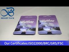 sacchetto mylar viola a prova di bambino 80g