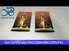 sacchetto a prova di bambino di colore arancione