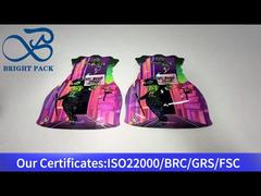 sacchetto a prova di bambino cinese dalla forma irregolare con stampa fronte-retro