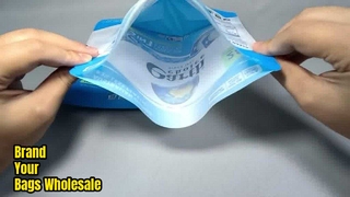 Vendita all'ingrosso di sacchetti di plastica stampati con logo sfuso