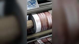 Pellicola in rotolo laminata sfusa per uso alimentare, confezione industriale ad alta barriera