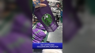 Borsa per imballaggio di cannabis: conforme alla personalizzazione all'ingrosso B2B certificata FSC a prova di bambino