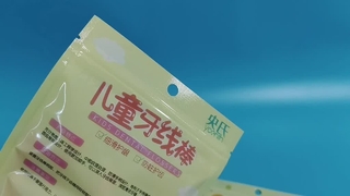 Borsa per filo interdentale per bambini Confezione igienica sicura per i bambini per marchi di igiene orale