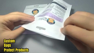 Borse per imballaggio con cerniera in plastica personalizzate stampate all'ingrosso