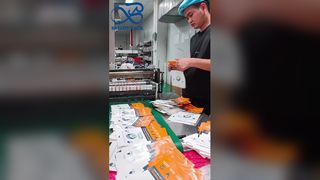 Buste per la sicurezza alimentare personalizzate Busta per alimenti con logo del marchio con stampa personalizzata