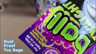 Sacchetti di plastica in alluminio resistenti per riporre giocattoli e imballaggi di prodotti per bambini a prova di polvere