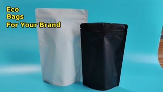 Sacchetti di carta glassine biodegradabili ecologici della fabbrica cinese per la vendita al dettaglio all'ingrosso