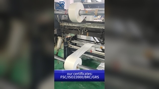 Busta di carta glassine: busta stampata personalizzata B2B compostabile antigrasso certificata FSC