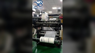 Borsa per abiti in glassine traslucida Custodia antipolvere autoadesiva ecologica