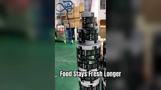 Pellicola in rotolo per imballaggio alimentare Pellicola per la conservazione della freschezza di grado alimentare ad alta barriera