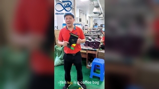 Bustina Di Caffè Con Valvola Ermetica Freschezza Per Chicchi Di Caffè Tostati