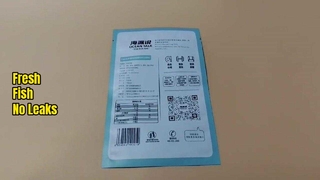 Sacchetti per imballaggio alimentare a tenuta stagna per la conservazione del pesce fresco e la distribuzione all'ingrosso