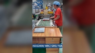 Sacchetto sottovuoto a tenuta stagna ideale per la conservazione degli alimenti e la conservazione a lungo termine