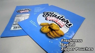 Sacchetti per la conservazione degli alimenti con cerniera a prova di umidità