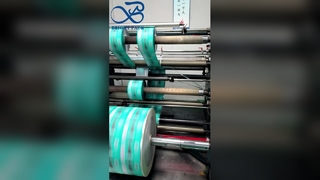 Rotolo di pellicola per imballaggio stampato personalizzato Rotolo di pellicola laminata flessibile con logo personalizzato