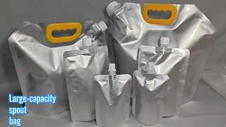 Borsa con beccuccio di grande capacità