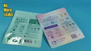 Sacchetti per detersivo per bucato a prova di perdite Sacchetti con cerniera in plastica per uso domestico