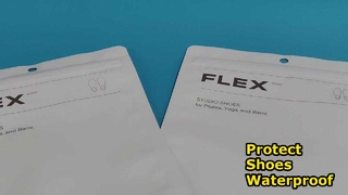 Borsa con cerniera per scarpe, antipolvere, impermeabile, per marchi e rivenditori di calzature