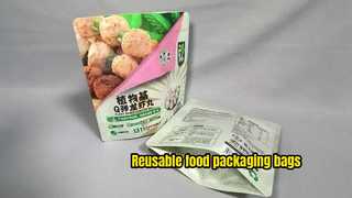 Sacchetti riutilizzabili per imballaggio alimentare