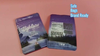 Borse con chiusura lampo personalizzate resistenti ai bambini per soluzioni di conformità e branding per la cannabis