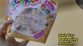 Sacchetti di plastica sicuri per i bambini della fabbrica cinese per lo stoccaggio di giocattoli per bambini e imballaggi al dettaglio all'ingrosso