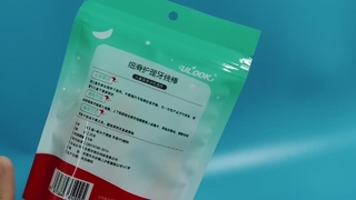 Flossers dentali Borsa con cerniera Sanitaria richiudibile sfusa per marchi di igiene orale