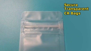 Produttore cinese di borse trasparenti a prova di bambino brevettate negli Stati Uniti