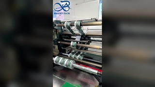 Pellicola in rotolo per stampa a colori Pellicola per imballaggio alimentare con stampa personalizzata ad alta definizione