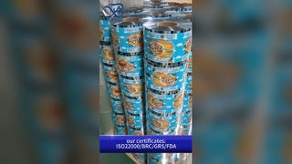Pellicola per imballaggio OPP+CPP B2B all'ingrosso per alimenti, trasparente, sigillabile a caldo